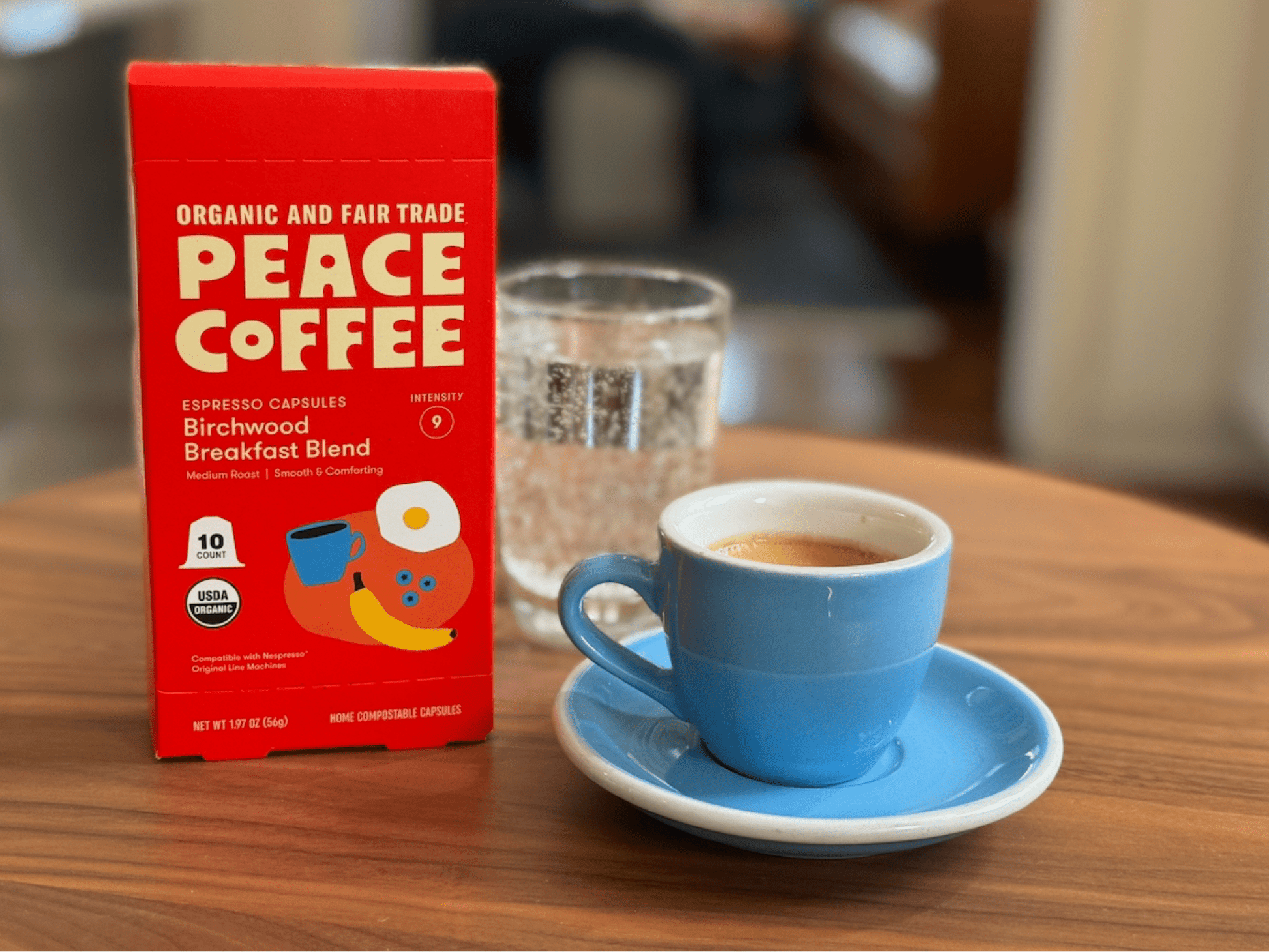 Birchwood Blend Espresso Capsule - Peace Coffee