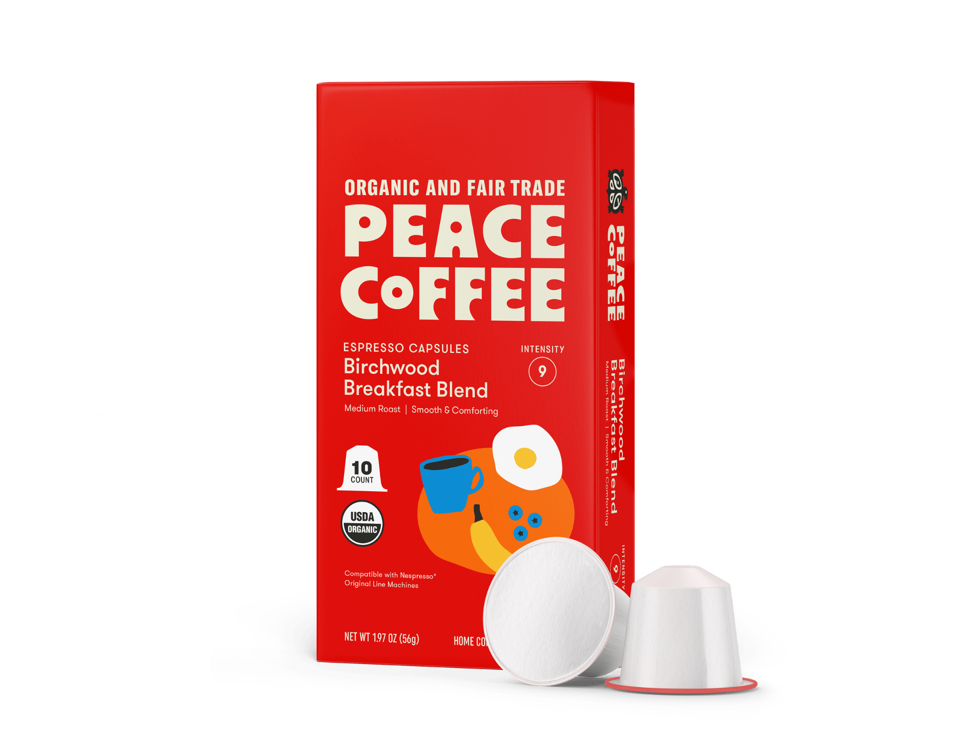 Birchwood Blend Espresso Capsule - Peace Coffee