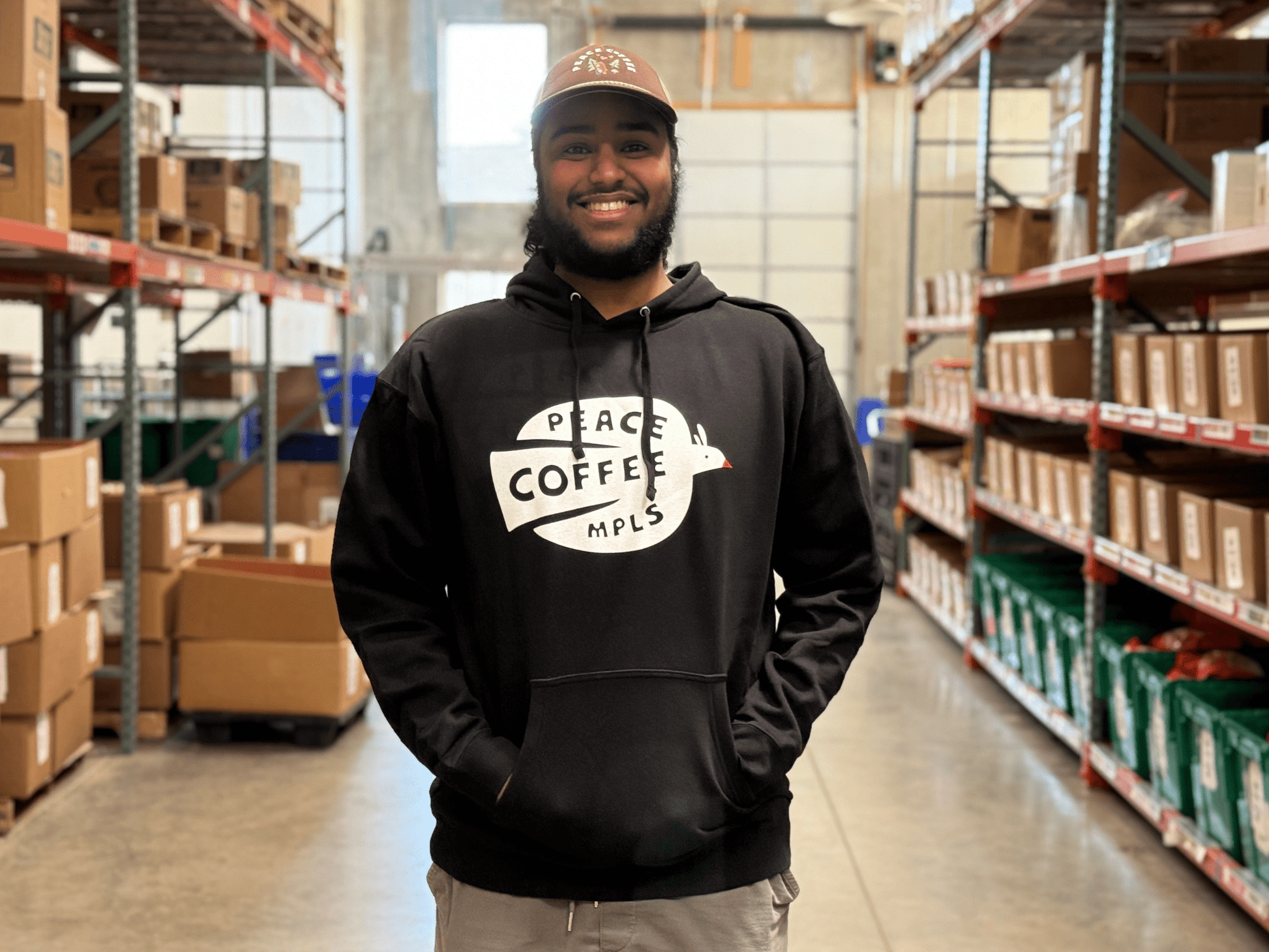 Peace Dove Hoodie - Peace Coffee