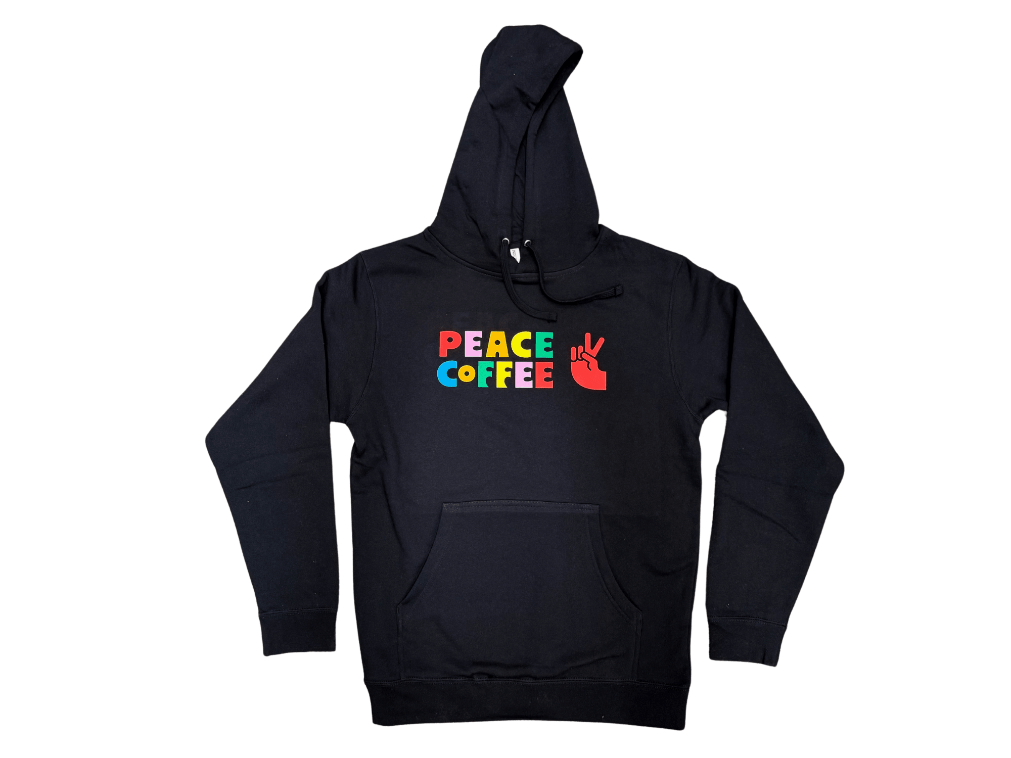 Peace Rainbow Hoodie - Peace Coffee
