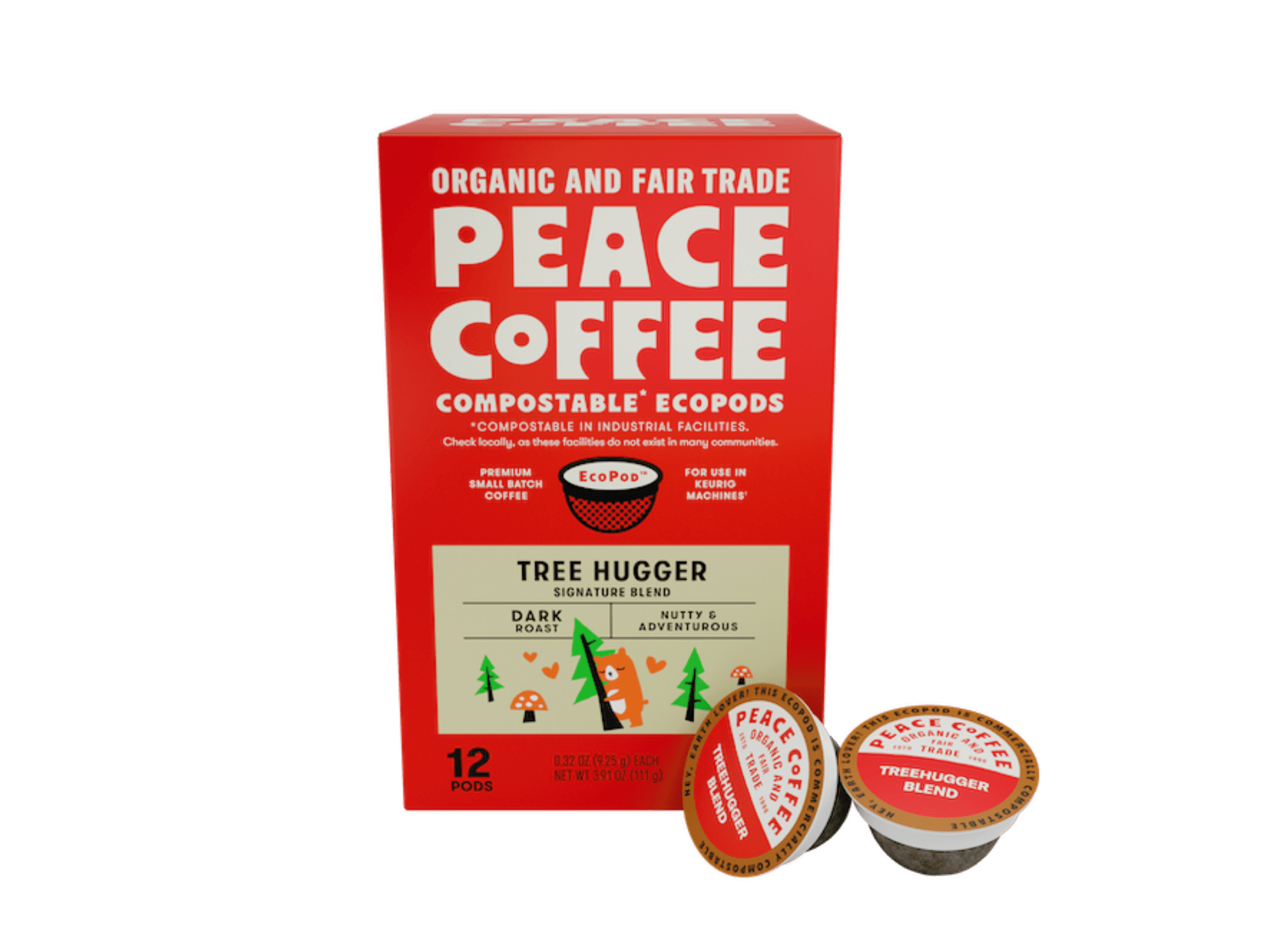 Treehugger Blend EcoPod™ - Peace Coffee